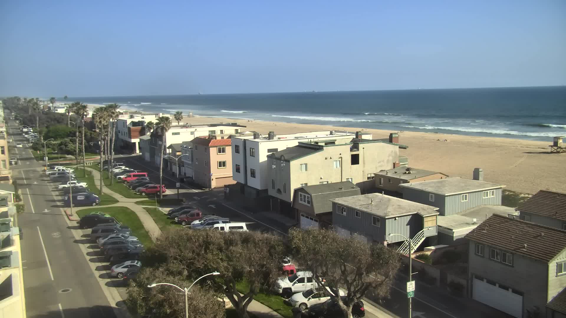 Live View of Sunset Beach as seen from The Water Tower House