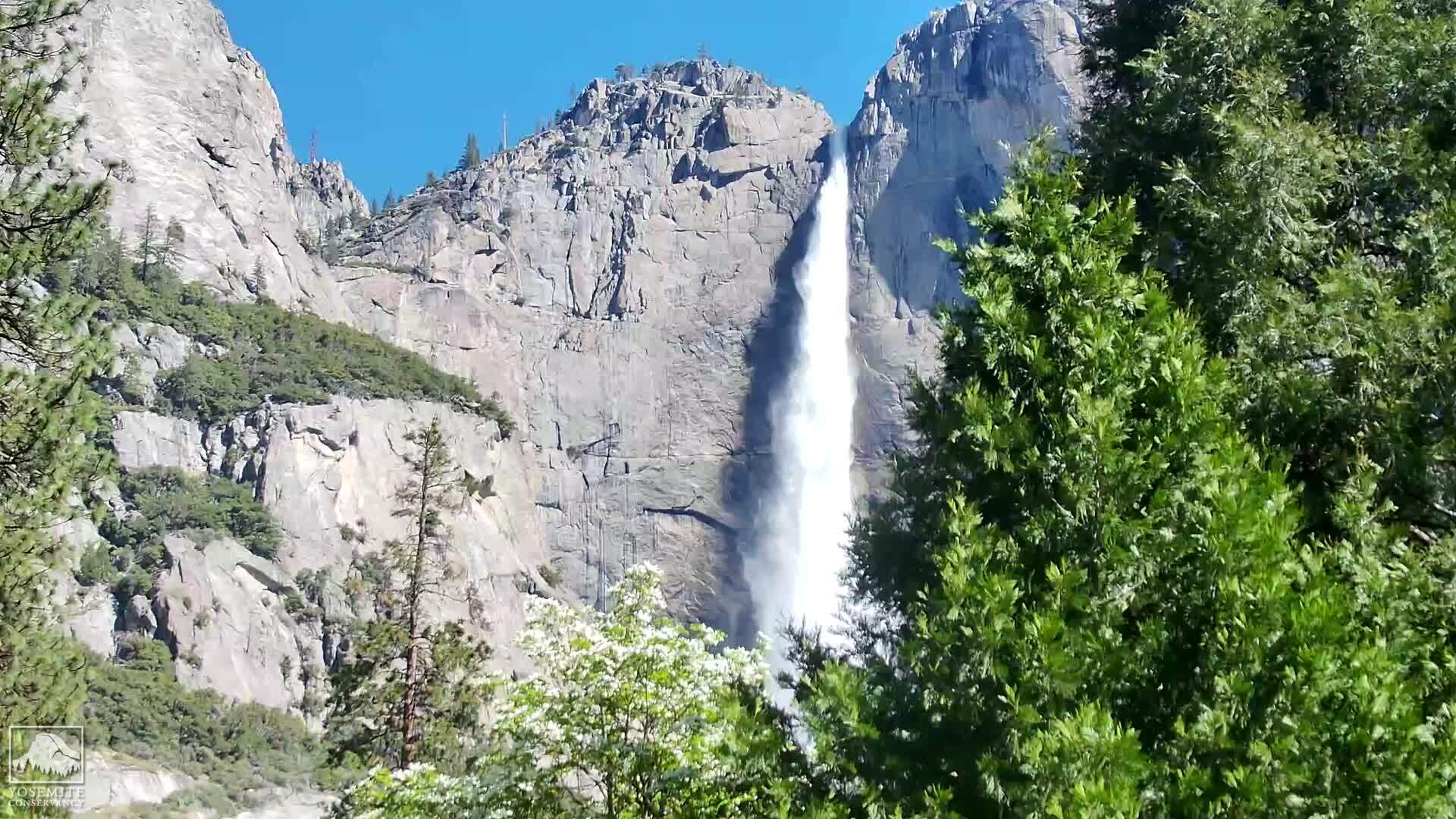 View of Upper Yosemite Fall